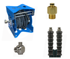 Pressure Washing Reels and Hoses