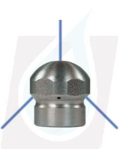 SEWER NOZZLE 1/8&quot;F 05 1X0.75 3X0.75