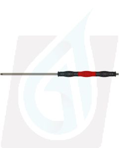 ST9.7 LANCE WITH INSULATION, 600mm, 1/4"M, RED