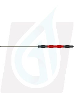 ST9.7 LANCE WITH INSULATION, 700mm, 1/4"M, RED