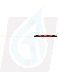 ST9.4 LANCE WITH ROTATABLE INSULATION, 1000mm, 1/4"M, RED