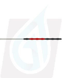 ST9.7 LANCE WITH INSULATION, 1200mm, 1/4"M, RED