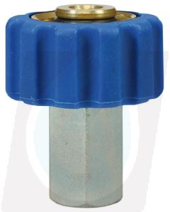 QS COUPLING 1/2&quot;F X 1/4&quot;F BLUE