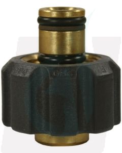 QS COUPLING M22F-1/4&quot;F LONG NOSE