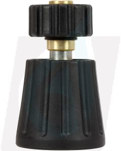 QS COUPLING M22F to M22F BLACK