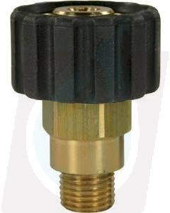 QS COUPLING M22 M X 1/4&quot;M LONG SYS 2000