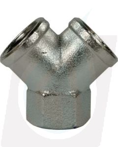 Y-Connection 3/8"F X 3/8"F