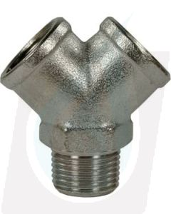 Y-Connection 3/8"F X 3/8"M