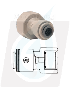 "3/8"" x 3/8 bsp  FEMALE ADAPTOR"