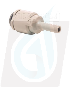 1/4" Superseal - 1/4" Barb Connector