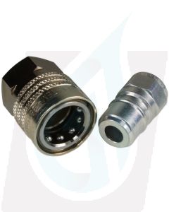 TEMA COUPLING COMPLETE 3/8"F,  MALE AND FEMALE