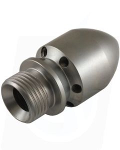 1/2" MALE CYLINDER STYLE 16 SEWER NOZZLE WITHOUT FORWARD JET