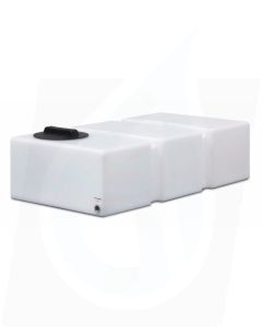 155 Litre Flat Tank 8" Int. Plain Lid