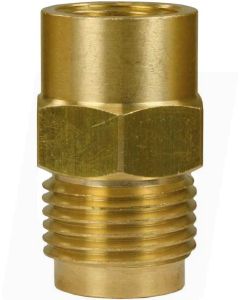 FEMALE TO MALE BRASS QUICK SCREW NIPPLE COUPLING ADAPTOR ST241-3/8"F to 1/2"M