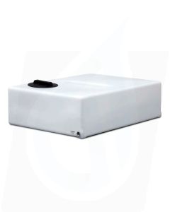 250 Baffled Flat Tank - 8" Plain Lid