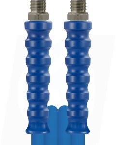 HIGH PRESSURE HOSE, BLUE, 2 WIRE, WRAPPED COVER, 400 BAR
