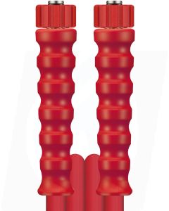 HIGH PRESSURE HOSE, RED, 1 WIRE, WRAPPED COVER, 315 BAR