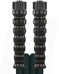 HIGH PRESSURE HOSE, BLACK, 2 WIRE, WRAPPED COVER, 500 BAR