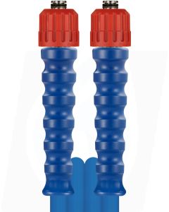HIGH PRESSURE HOSE, BLUE, 2 WIRE, WRAPPED COVER, 600 BAR