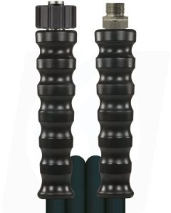 HIGH PRESSURE HOSE, BLACK, 1 WIRE, WRAPPED COVER, 210 BAR