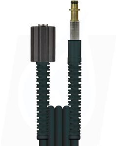 HIGH PRESSURE HOSE, BLACK, FLEXY, 300 BAR, SWIVEL OUTLET