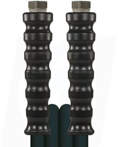 HIGH PRESSURE HOSE, BLACK, 2 WIRE, WRAPPED COVER, 400 BAR