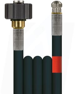 SEWER HOSE 15M DN6 300B M22FX1/8&quot; NOZZLE