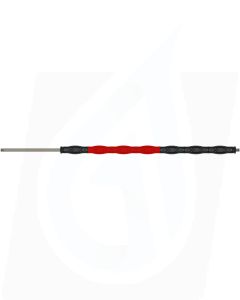 ST9.4 LANCE WITH ROTATABLE INSULATION, 900mm, 1/4"M, RED