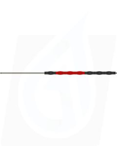 ST9.7 LANCE WITH INSULATION, 1200mm, 1/4"M, RED