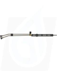 ST53 TWIN LANCE WITH ST9 VENTED HANDLE, 1500mm, KEW SPIGOT, WITH ST10 NOZZLE PROTECTORS, SIDE HANDLE AND BEND