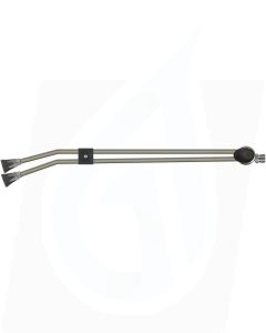 ST54.2 TWIN LANCE WITHOUT HANDLE, 650mm, M22 M, WITH ST10 NOZZLE PROTECTORS, SIDE HANDLE AND BEND