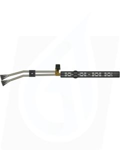 ST53 TWIN LANCE WITH ST9 VENTED HANDLE, 2000mm, 1/4" M, WITH ST10 NOZZLE PROTECTORS, SIDE HANDLE AND BEND