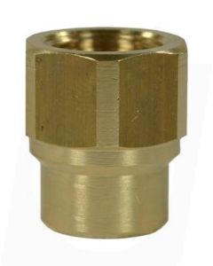 FEMALE TO FEMALE BRASS SOCKET ADAPTOR-1/8"F to 1/4"F