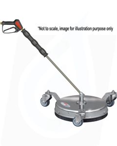 TURBO DEVIL TD410 SURFACE CLEANER, 410mm DIAMETER WITH 900mm LANCE &amp; GUN
