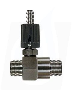 SS INJECTOR WITH METERING VALVE 3/8&quot;mm 2