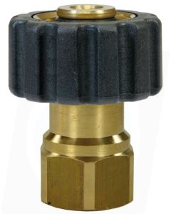 FEMALE TO FEMALE QUICK SCREW COUPLING ADAPTOR ST40-M22 F to 1/8"F