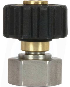 QS COUPLING M22F to M20F BLACK