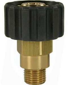 QS COUPLING M22 M X 1/4&quot;M LONG SYS 2000