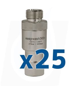 EASYWASH365+ SWIVEL 1/4"F x 3/8"M, BOX OF 25