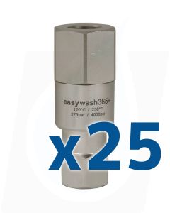 EASYWASH365+ SWIVEL 3/8"F x 3/8"F, BOX OF 25