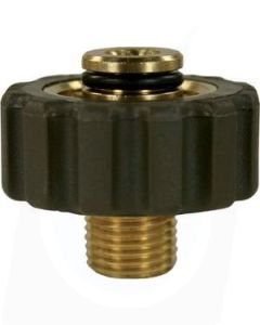 QS COUPLING M21F-1/4&quot;M GREY