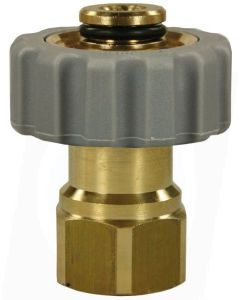 FEMALE TO FEMALE QUICK SCREW COUPLING ADAPTOR ST40-M21 F to 3/8"F