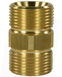 MALE TO MALE BRASS HOSE CONNECTOR ADAPTOR-M22 M to M21 M
