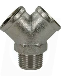 Y-Connection 3/8"F X 3/8"M