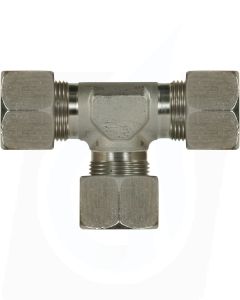 TEE COUPLING, STAINLESS STEEL