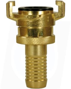 GEKA BAYONET SUCTION COUPLING WITH HOSE TAIL-25mm (1")