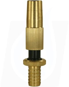 SPRAY NOZZLE ADJUSTABLE NOZZLE BRASS 1/2&quot; HOSE TAIL