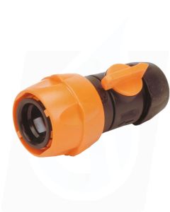 1/2 Hozelock Style Coupling Connector with tap valve