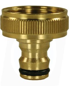 COUPLING PLUG BRASS 1&quot;F UNIVERSAL