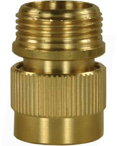 HOSE COUPLING BRASS 3/4&quot;M UNIVERSAL